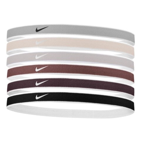 Opaska na włosy Nike Swoosh Sport HeadbandsS 6 pak Tipped 92800592027