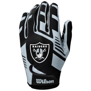Wilson NFL Stretch Fit Receivers Gloves WTF9326LV Czarne One size