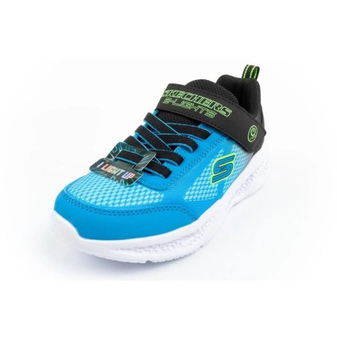 Buty Skechers Meteor-Lights-Krendox Jr 401495L/BKBL