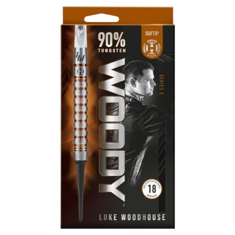 Rzutki Harrows WOODY Luke Woodhouse 2 90% softip