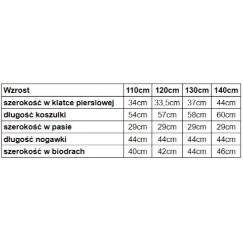 Strój startowy dziecięcy dwustronny BOXFIT