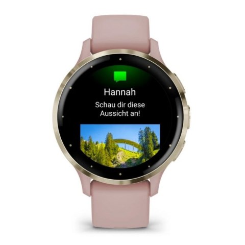 Zegarek Garmin Venu 3S 41mm Golden Rose