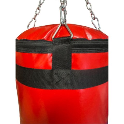 Worek bokserski Plawil 150 x 40 cm wypełniony WWP-MASTERS czerwony