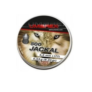 Śrut 4,5 mm Umarex Jackal Pointed Ribbed 500 szt