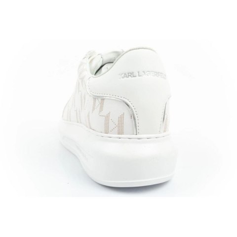 Karl Lagerfeld Kapri buty męskie sneakersy skóra naturalna białe