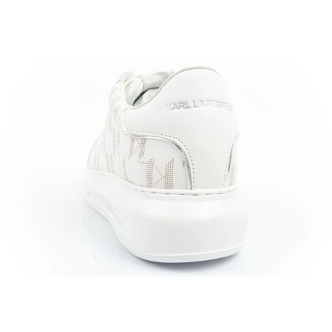 Karl Lagerfeld Kapri buty męskie sneakersy skóra naturalna białe