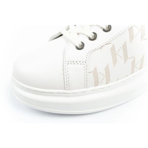 Karl Lagerfeld Kapri buty męskie sneakersy skóra naturalna białe