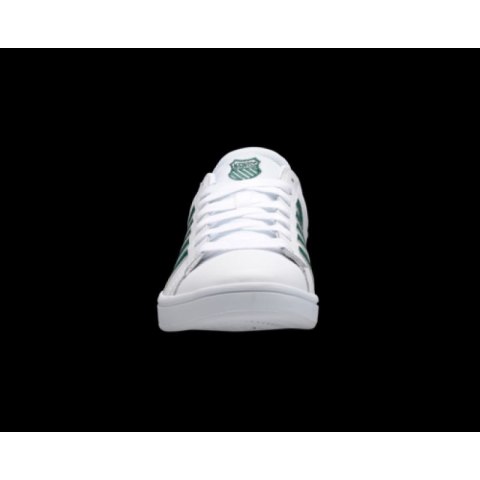 Męskie sneakersy K-Swiss COURT WINSTON WHITE/POSY GREEN-M (06154-942-M)