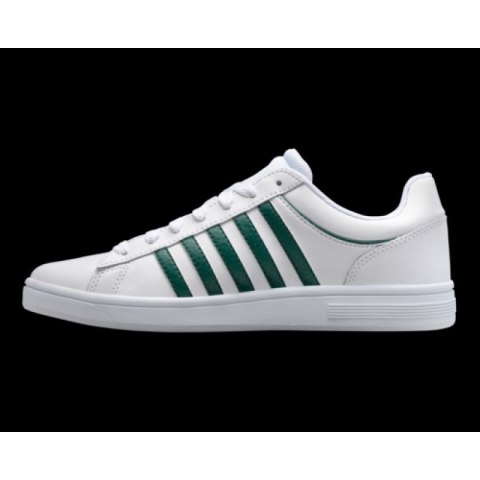 Męskie sneakersy K-Swiss COURT WINSTON WHITE/POSY GREEN-M (06154-942-M)