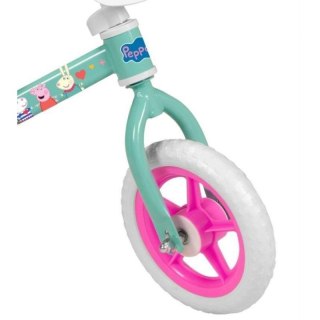 Rowerek biegowy 10" Świnka Peppa zielony 198 Green