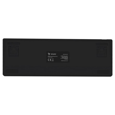 SAVIO KLAWIATURA MECHANICZNA BLACKOUT X2 OUTEMU BLUE HOT SWAP