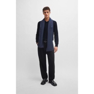 Sweter z dekoltem w serek BOSS Pacello-L BLU (50506042-404)