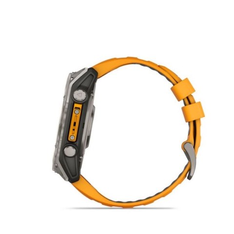 Zegarek Garmin Fenix 8 AMOLED Sapphire Titanium Spark Orange