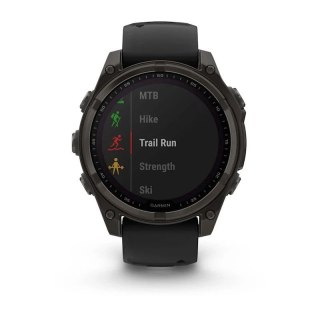 Zegarek Garmin Fenix 8 Solar Sapphire Titanium Carbon Grey