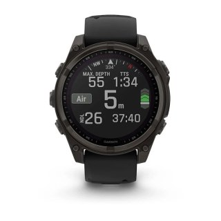 Zegarek Garmin Fenix 8 Solar Sapphire Titanium Carbon Grey