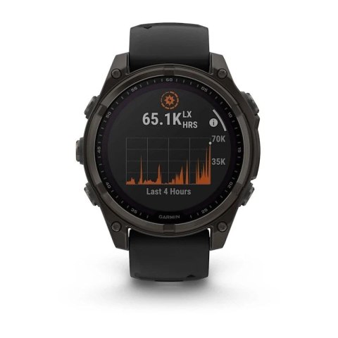Zegarek Garmin Fenix 8 Solar Sapphire Titanium Carbon Grey