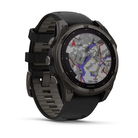 Zegarek Garmin Fenix 8 Solar Sapphire Titanium Carbon Grey