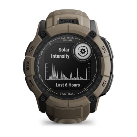 Zegarek Garmin Instinct 2X Solar - Tactical Edition Coyote Tan