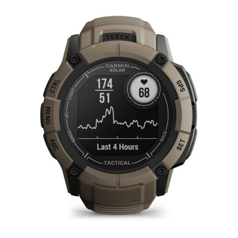Zegarek Garmin Instinct 2X Solar - Tactical Edition Coyote Tan