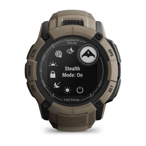Zegarek Garmin Instinct 2X Solar - Tactical Edition Coyote Tan