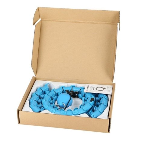 Hula hop HMS HHW01 z wypustkami i obciążnikiem niebieski