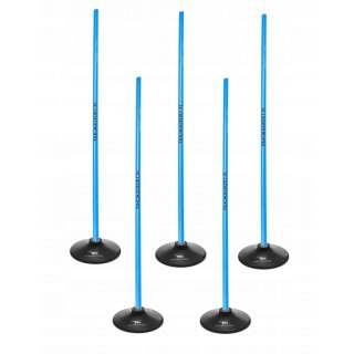 Laski Yakima tor przeszkód slalomowy 160cm 100867 niebieski