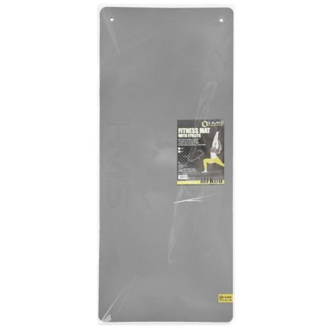 Mata fitness klubowa z otworami zielona HMS Premium MFK08