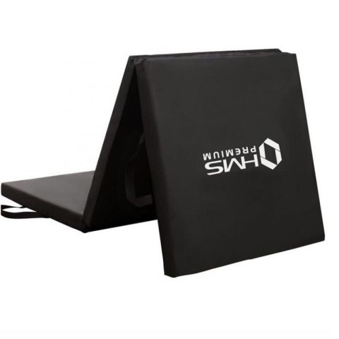 Materac gimnastyczny składany czarny 1800x600x500mm HMS MGS02