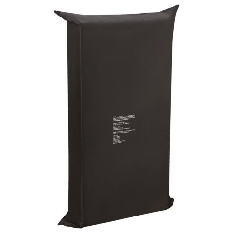 Materac gimnastyczny składany czarny 2400x1200x50mm HMS MGS01