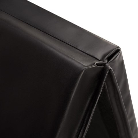 Materac gimnastyczny składany czarny 2400x1200x50mm HMS MGS01