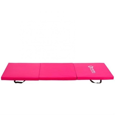 Materac gimnastyczny składany różowy 1800x600x500mm HMS MGS02