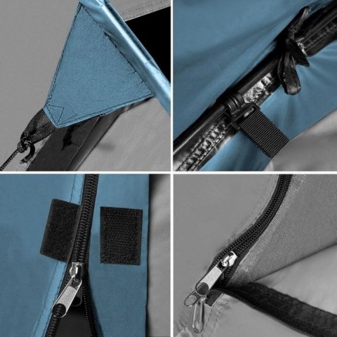 Namiot kempingowy NILS CAMP trekker NC6012 niebiesko-szary