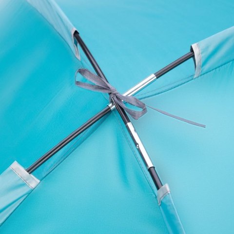 Namiot plażowy NILS CAMP NC8030 turkusowy 260x120x120 cm