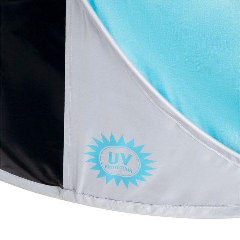 Namiot plażowy samorozkładający NILS CAMP NC3174 turkusowo-szary