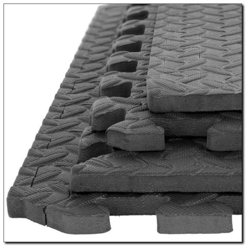 Mata puzzle c.szara 9 elementów 12mm HMS MP12