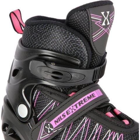 Łyżworolki Nils Extreme NH11912 A 2w1 z wymienną płozą hokejową 31-34 Jr 16-21-045