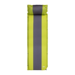 Mata samopompująca z poduszką NILS CAMP NC4349 Zielono-szara