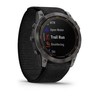 Zegarek sportowy Garmin Enduro 2 Solar Black Carbon Gray DLC Ti Ultrafit Band 010-02754-01