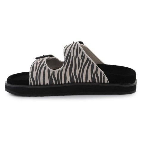 D.FRANKLIN Nordic Sandal Buckle Zebra DFSH405002-ZEBR