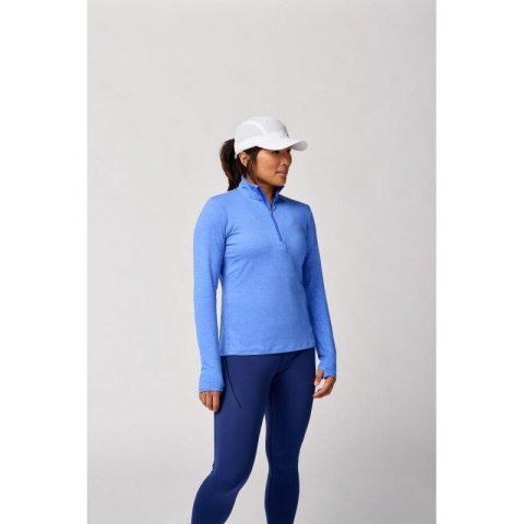 Dash 1/2 Zip 2.0 damska bluza do biegania niebieska
