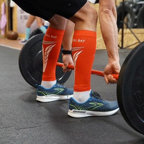 ROYAL BAY Extreme 2.0 opaski na łydki białe