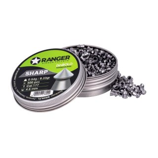 Śrut 4,5 mm RANGER Diabolo Professional Sharp szpic 500 szt. 0,54 g