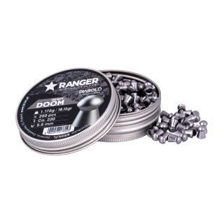 Śrut 5,5 mm RANGER Diabolo Doom Heavy płaski 250 szt. 1,175 g