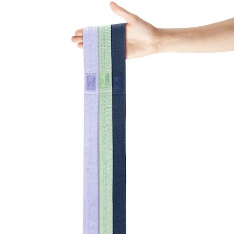 Zestaw 3 oporowych gum materiałowych Spokey COTI FLEX SET