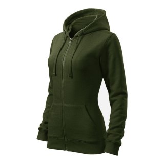 Bluza damska Trendy Zipper (military)