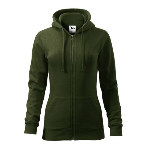 Bluza damska Trendy Zipper (military)