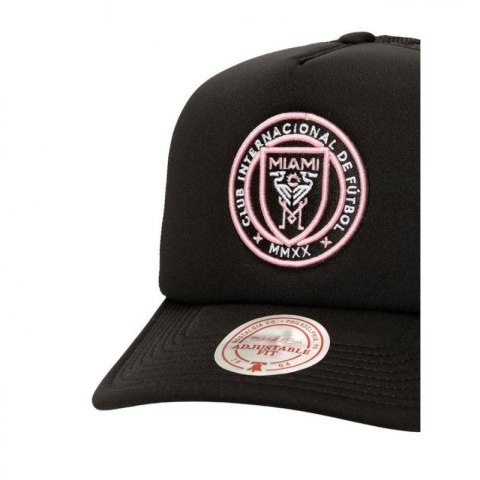 Czapka z daszkiem Mitchell & Ness Inter Miami CF MLS Evergreen trucker HT8611-IMCBLCK