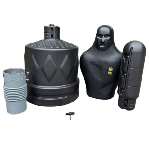 Manekin wolnostojący regulowany MASTERS BOX-MAN-1 czarny