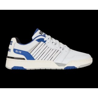 Męskie sneakersy K-Swiss SI-18 RIVAL WHITE/BLUE QUARTZ/BLACK-M (08531-125-M)