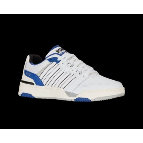 Męskie sneakersy K-Swiss SI-18 RIVAL WHITE/BLUE QUARTZ/BLACK-M (08531-125-M)